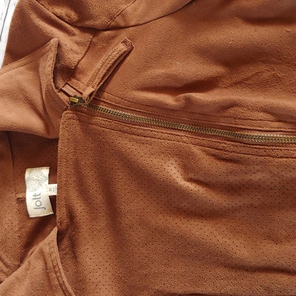 JOLT SUEDE MOTO JACKET - Picture 6 of 11